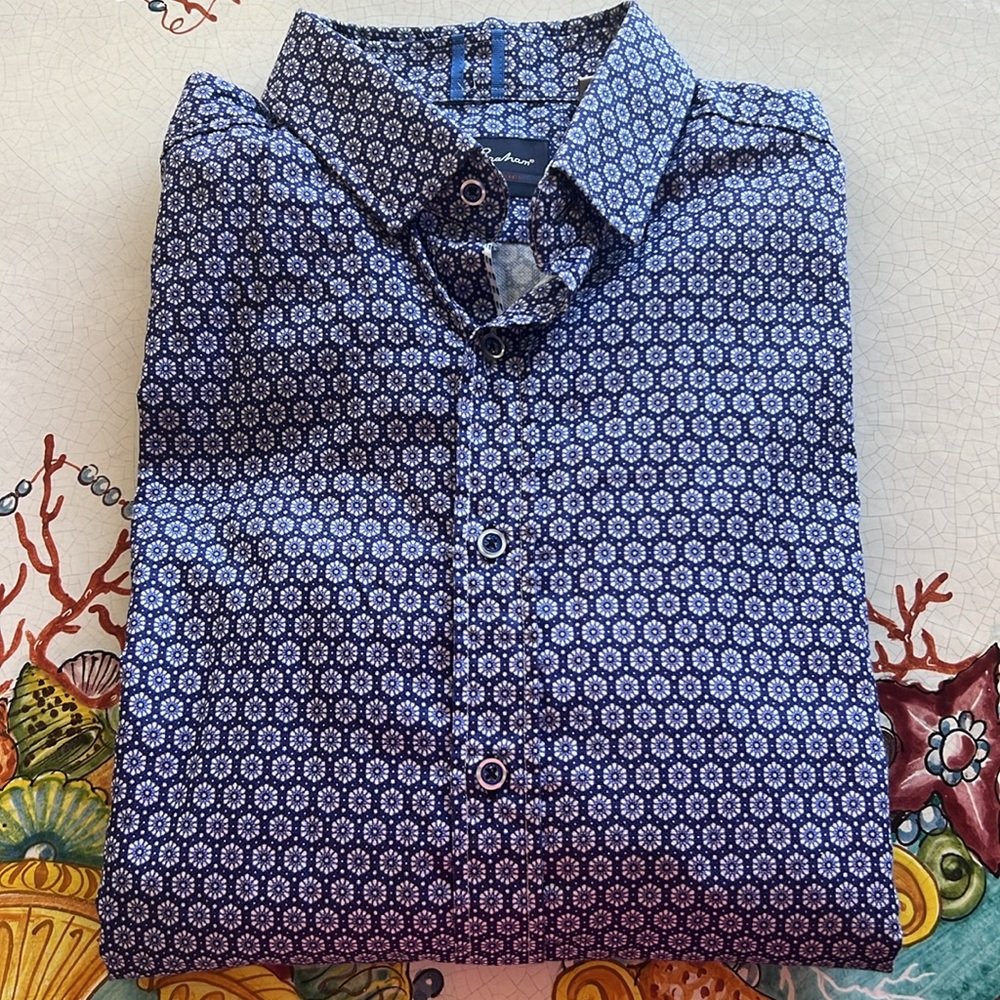 Robert Graham Men’s LS shirt XL